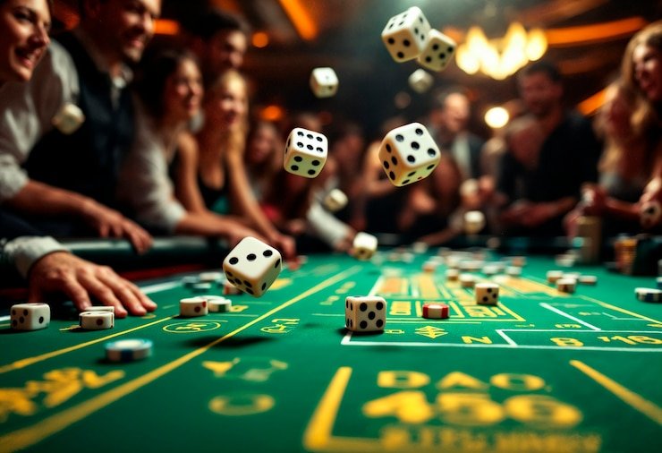Kartu Caribbean Stud Poker dengan peringkat tangan